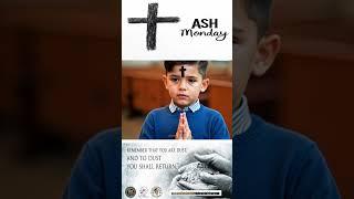 വിഭൂതി തിരുനാൾ | Ash Monday status|  Kurishinte munnil |  @JinoKunnumpurathu   #shorts  #lent