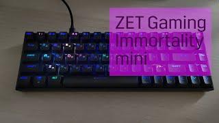 Микрообзор режимов подсветки ZET Immortality mini + чуток тайпинга