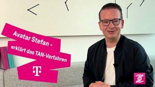  Sicher online: KI Avatar Stefan erklärt das TAN-Verfahren  | Telekom