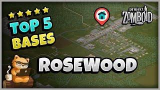 ROSEWOOD - Melhores Lugares para fazer BASE - Project Zomboid Base Locations