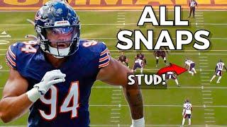 Austin Booker Week 8: Every Snap Vs Commanders