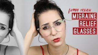 MIGRAINE RELIEF GLASSES WITH BLUE LIGHT BLOCKING LENS | FIRMOO REVIEW | QUEENSHIRIN