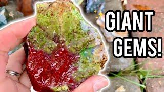 Rainbow Obsidian, Giant Agate, Bloodstone Jasper and MORE: Rock Unboxing