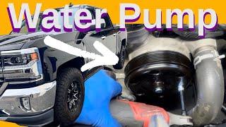 Chevy Silverado Water Pump And Thermostat Replacement: 2016 And Newer