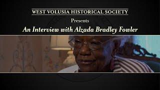 Alzada Fowler Oral History