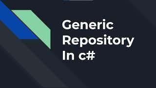 Generic repository pattern in c#