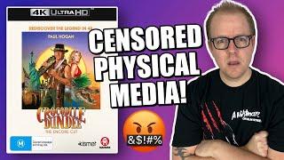 Crocodile DUNDEE 4K Controversy And CENSORING Physical Media!