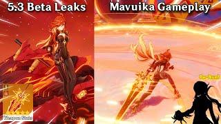 Mavuika Gameplay and Kit Details! Genshin Impact 5.3 Leaks, Upcoming Banners, Re-Runs, and More!