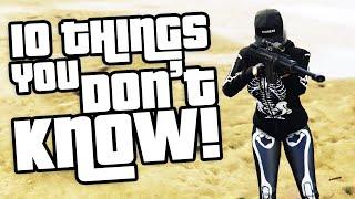 10 things people STILL don't know in GTA in 2020!