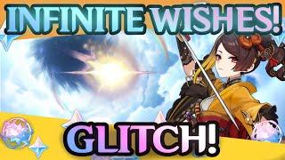 How to get INFINITE WISHES in Genshin Using a Glitch! [April Fools]