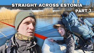 Can We Cross a River on a Mattress (+ Meeting Our First Farmer) - Straight Across Estonia, Ep. 3