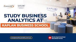 Study Business Analytics at Kaplan Business School