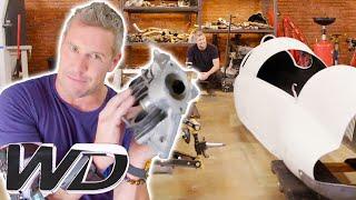 Ant Gets His Motor Ready While Fitting The Chassis Into The Car's Body | Ant Anstead Master Mechanic