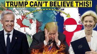 Trump Goes Nuts as He Realize Greenland Rejects The US and Made Deals With Canada!