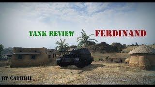 Tank review - Ferdinand a tier 8 German Tank destroyer