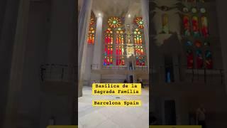 Sagrada Familia in Barcelona Spain #travel #europe #lifestyle #music