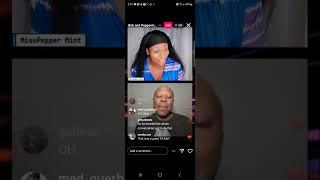peppermint & bob the drag queen - rpdr usa queens  - instagram live - thursday, 17 august 2023