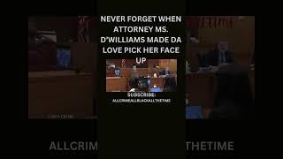 NEVER FORGET WHEN MS. D'WILLIAMS MADE DA LOVE PICK HER FACE UP #ysl #ysltrial #explore #DAlove