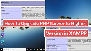 How to Upgrade PHP (Lower to Higher) Version in XAMPP