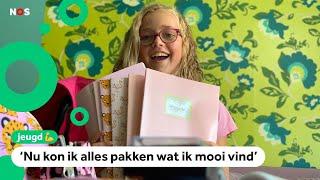 Robin kan schoolspullen kopen met een speciaal pasje