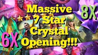 MCOC - Massive 7 Star Crystal Opening - 1x Incursion | 2x Loyalty | 8x Basic | 6x Titan !!!!