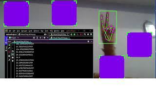 create a virtual drag and drop system using opencv and python.