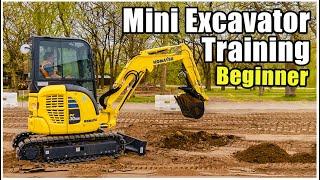 Mini-Excavator Training (Beginner) 2020 | Heavy Equipment Operator Training