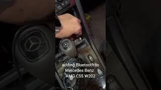 Mercedes Benz C55 AMG W202 Bluetooth Install using Gizmo Guy Gadget submitted by Customer #w202amg