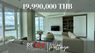 Amazing 3 bedrooms beachfront duplex condo for sale in Pattaya (Bang Saray)!