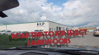 Road Trip To KJP Select Hardwoods In Ottawa #roadtrip #hardwood