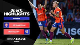 Brisbane Roar FC v Perth Glory - Shark Highlights | Ninja A-League 2024-25 | Round 03