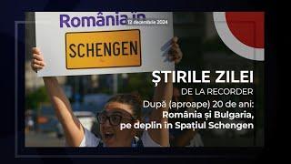 12 DECEMBRIE 2024. După (aproape) 20 de ani: România și Bulgaria, pe deplin în Spațiul Schengen