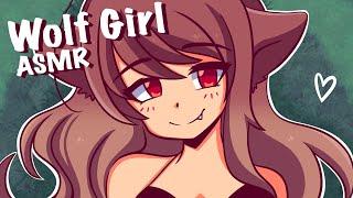 Big Sis Wolf Girl Camps Out With You  | ASMR Roleplay F4M (onomatopoeia & fluffy sounds)