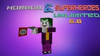 Superheroes Unlimited 6.0 & Horror(Minecraft Mod Showcase)(Legends Mod)Part 5