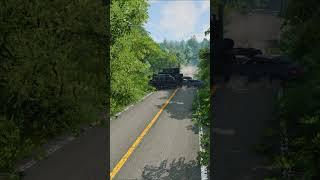 Realistic car accident simulator BeamNG Drive #97 #beamngdrive #beamn #automobile #beamng #beamngcra