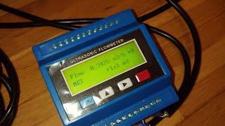 TUF-2000M-TS-2 Ultrasonic Flowmeter review test