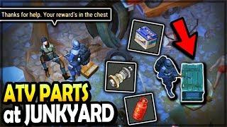 ATV PARTS at the NEW JUNKYARD (very rare) - Last Day on Earth Survival Season 3