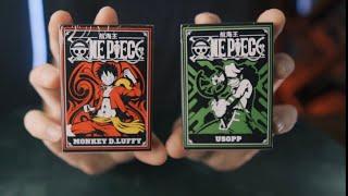 NEW "ONE PIECE" playing cards by CARD MAFIA Deck review