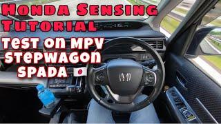 Honda Sensing (Auto-Pilot). Canggih ke tak? Test Drive on Honda Stepwgn SPADA.