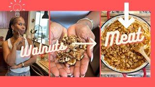 Cheesy Walnut Meat Sauce Macaroni | My Vegan Kitchen Life | Cooking | Tasting | Foodie | Fun 