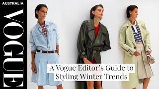 A Vogue Editor’s Guide to Styling Winter Trends | Vogue Australia