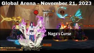 Global Arena - November 21, 2023 ► Unlimited Ninja |Ninja Classic |Anime Ninja | Ninja World Online