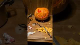 How I Made the World's Best Halloween Pumpkin Лучшая тыква на Хэллоуин