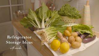 Refrigerator Deep Clean 🫧 | Refrigerator Storage Ideas 