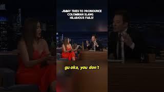 Jimmy Tries to Pronounce Colombian Slang Hilarious Fails #sofivergara #interview #funny #jimmyfallon