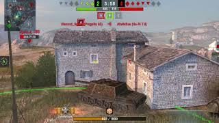 WoT Blitz WZ-113G FT 7440 dmg, 4 kill | almos2001