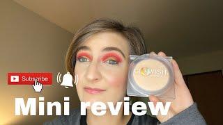 Huda beauty Glowwish pressed powder review