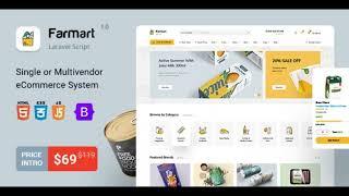 My Farmart Single or Multivendor Laravel eCommerce System | Mornex Technologies