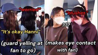 NewJeans REACTIONS towards FANS at the AIRPORT go VIRAL (+ CUTE MOMENTS) | NewTea