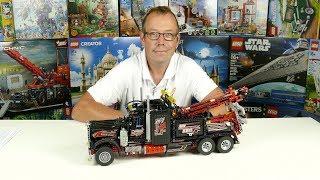 LEGO Technic 8285 Schwarzer Abschlepptruck aus 2006 mit ein paar richtig seltenen Teilen